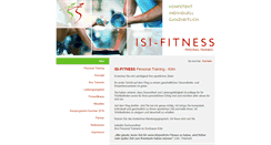 Desktop Screenshot of isi-fitness.de